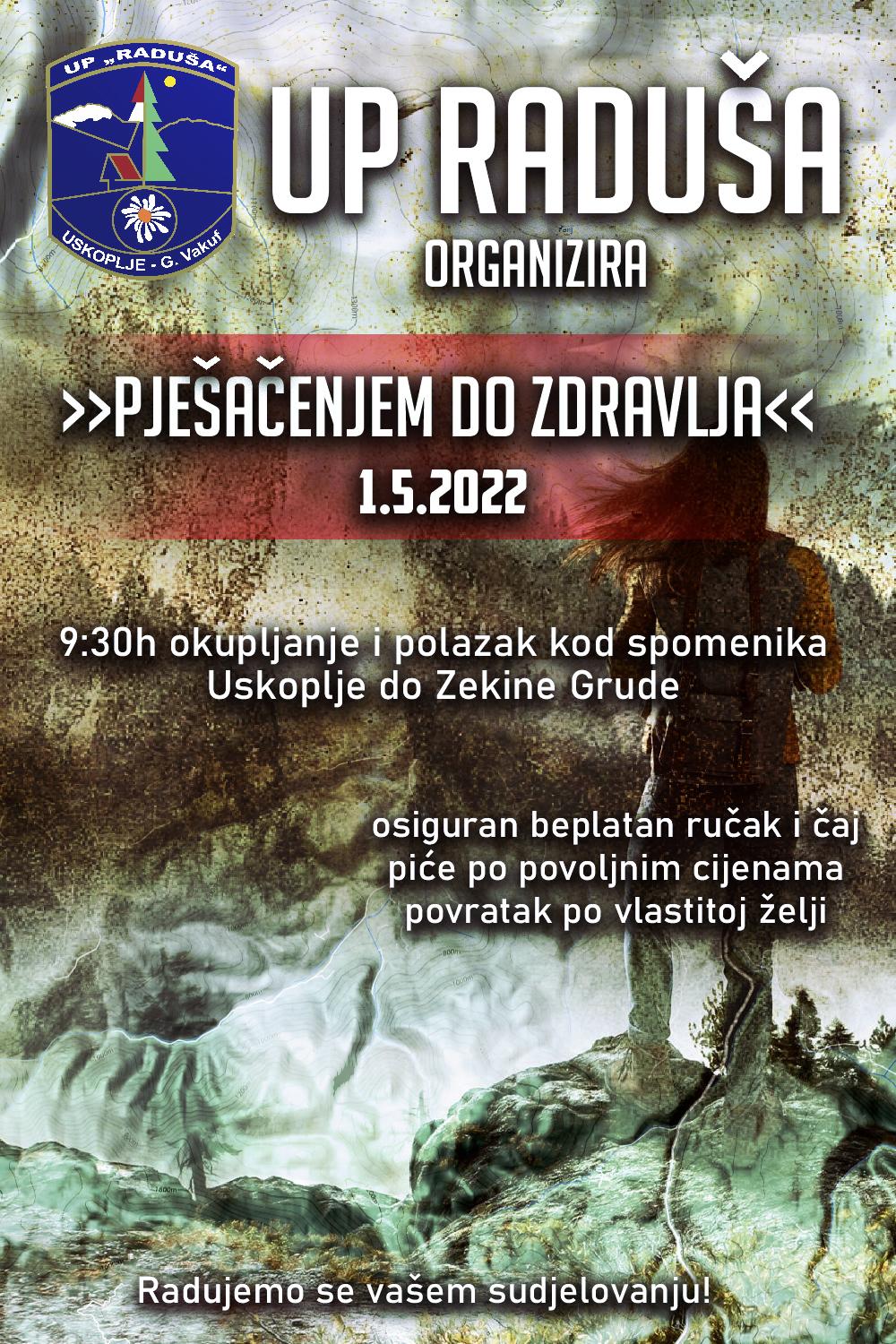 Pješačenjem do zdravlja